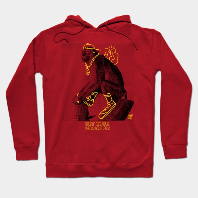 Get Your Guard Up Hoodie by Moonguts